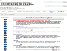 Tablet Screenshot of electronicplus.com